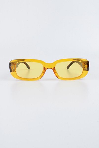 By Marine Women's Yellow UV 400 Protected Sunglasses 23ft3583cr06
