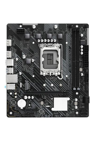 ASROCK Motherboard ASRock H610M-H2/M.2 DDR4, Intel H610, LGA 1700, mATX