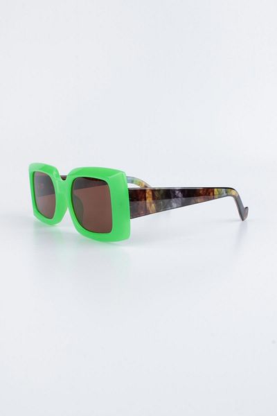 Silvio Monetti Women's Green UV 400 Protected Sunglasses 23sm10525r05