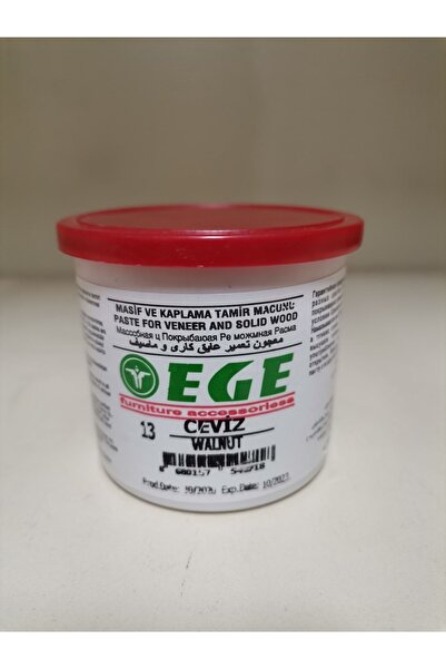 egedekor Ceviz Ahşap Mobilya Tamir Dolgu Macunu 200 gr