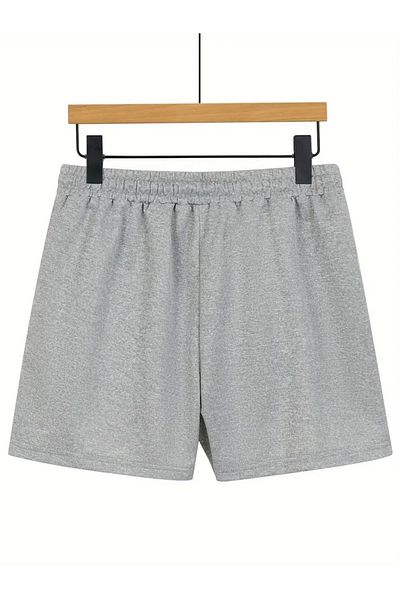 DAXİS Sportwear Company ΓΥΝΑΙΚΕΙΟ Σορτς Casual Cut με στάμπα από βαμβακερό χτενισμένο βαμβάκι