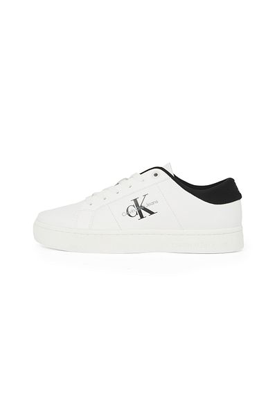 Calvin Klein Calvin Klein Women Bright White & Black Classic Cupsole Low Sneakers