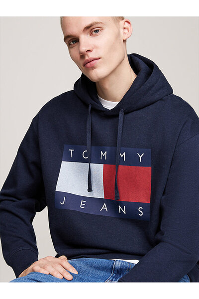 Tommy Hilfiger TJM RLX MELANGE FLAG HOODIE