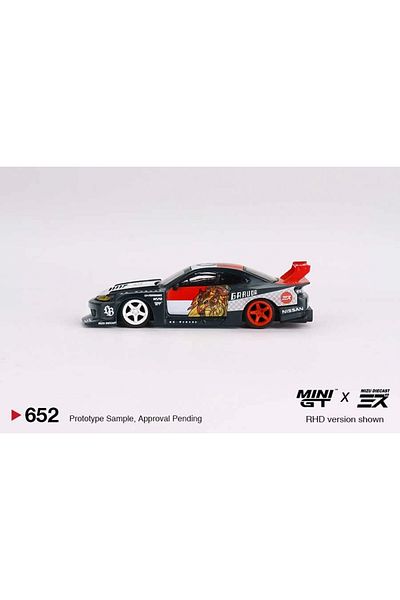 mini gt 1/64 Lb-Super Silhouette Nissan Silvia (S15)“Garuda” X Mizu Diecast Mgt00652