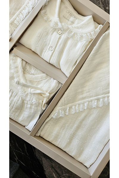 Cassiope Organic Cotton 10-Piece Baby Girl Hospital Release Set Newborn