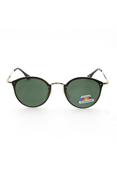 Silvio Monetti Women's Black Green Polarized Sunglasses - 3sm3817r002