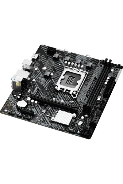 ASROCK Placa de baza ASRock H610M-H2/M.2 DDR4, Intel H610, LGA 1700, mATX