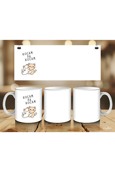 visdora My Husband and My Husband Printed Mug