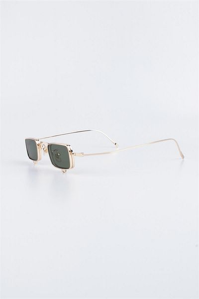 Max Polo Unisex Gold UV 400 Protection Sunglasses - 23mpgp1336r01