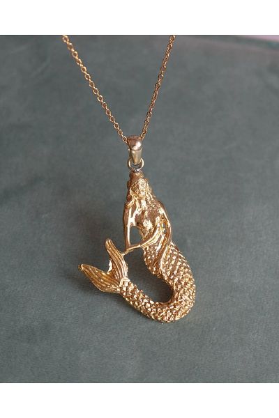 Reorah Collection Mermaid Necklace-Mermaid Necklace