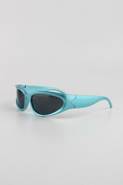Silvio Monetti Blue Matte Uv400 Filter Unisex Sunglasses G24Sm9006R04