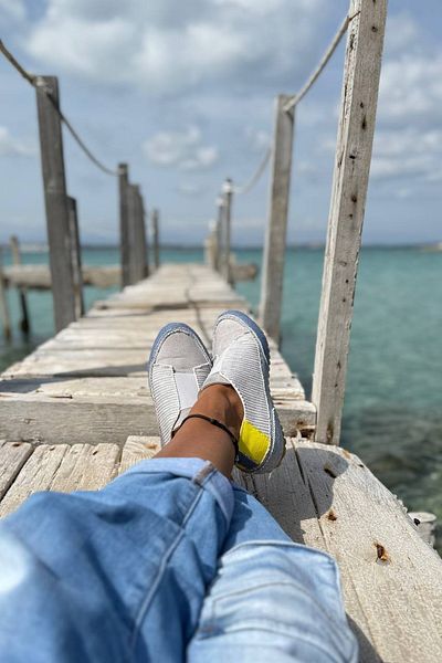 Güneşkızı Guki35 Women's Gray Daily Comfortable Vegan Live Sneaker