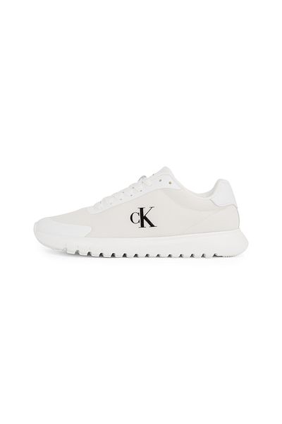 Calvin Klein Women Triple Bright White 3 Eva Runner Mesh Wn Sneakers