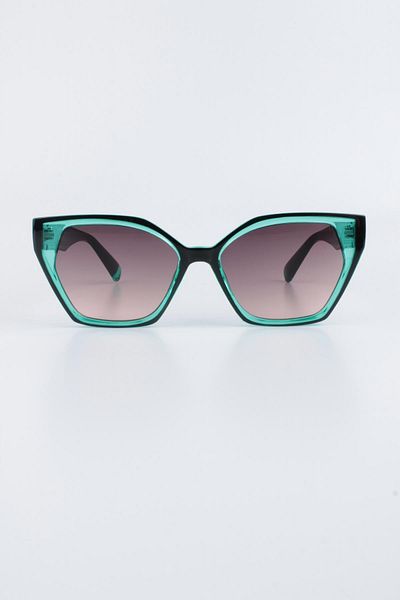 La Viva Women's Green UV 400 Protected Sunglasses 23lv2177r03