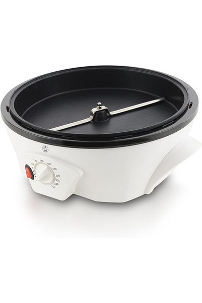 ALSAIF Electric Coffee Roaster 1200W by Alsaif, Adjustable Temperature Control, Non-Stick, Sturdy Design