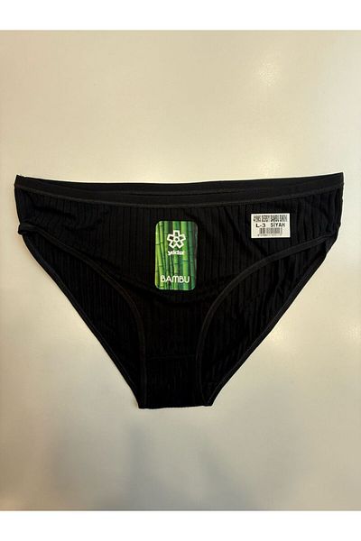 YILDIZ BAMBOO DERBY Lycra ΜΠΙΚΙΝΙ ΕΣΩΡΟΥΧΟ 6 ΣΥΣΚΕΥΑΣΙΑ ΜΑΥΡΟ ΑΣΤΕΡΙ KOD4190S