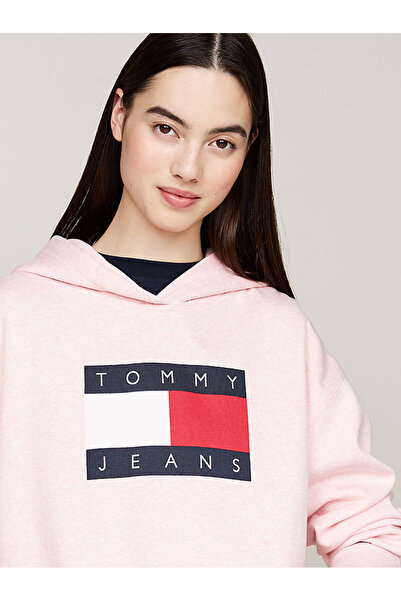 Tommy Hilfiger TJW RLX MELANGE FLAG HOODIE EXT