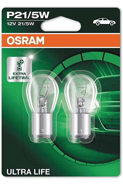 Osram Ultra Life P21/5 W Halojen Sinyal Lambası, Stop Lambası, Arka Sis Lamba...
