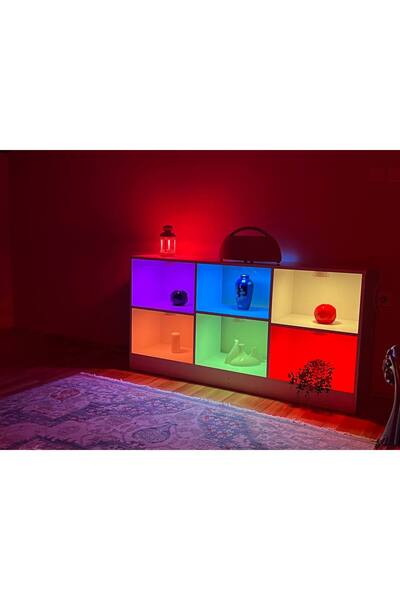 VEPS Spot Led Lamba, Beyaz Gün Işığı Ve Çok Renkli ,tlf. Uygulam. Ayar. Bluetooth, 68-85 Mm.