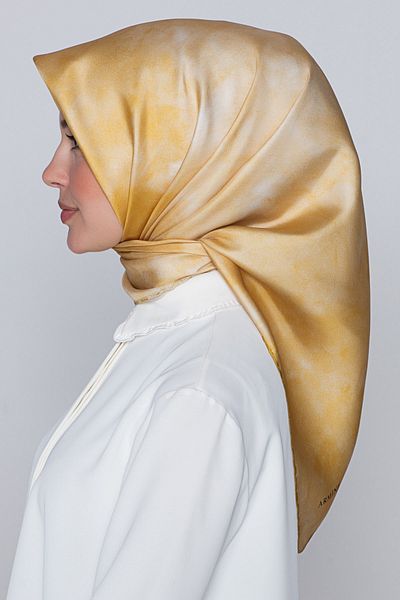 Armine ΜΕΤΑΞΩΤΟ Φουλάρι ARMINA 8333D (TWILL) Σειρά NOSTALGIA