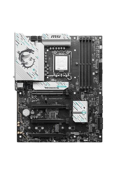 MSI Placa de baza MSI B860 GAMING PLUS WIFI, Intel B860, LGA 1851, DDR5, ATX