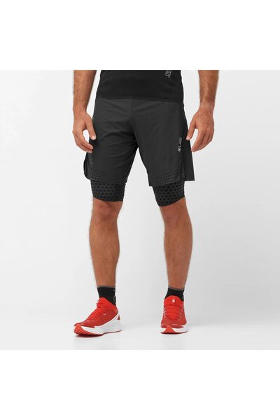 Salomon S/LAB ULTRA 2IN1 Erkek Koşu Şortu Black LC2030900