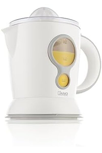 JANO Electric Citrus Juicer 60w With Adjustable Control And Press Mechanism From , 1.2 Liter, White J