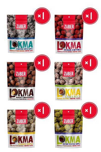 Züber Lokma Opportunity Package 96 Gr X6 Pieces