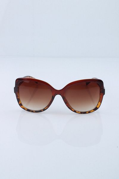 Silvio Monetti Brown Leopard Uv400 Women's Sunglasses Mrt22sm2916
