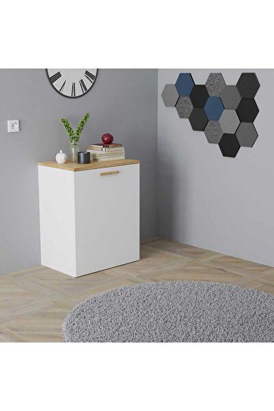 Serçedesign Minimalist Tasarım Katlanabilir Çalışma Masası Raflı & Ergonomik