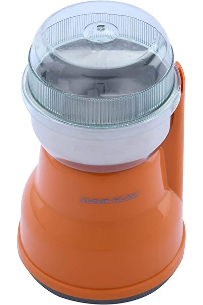 ALSAIF 60g 160W Electric Coffee & Spice Grinder, Removable Stainless Steel Bowl, Orange (S64/OR)
