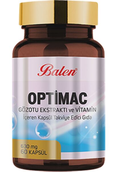 Balen Optimac Capsule with Gooseneck Extract and Vitamin 60 Pieces
