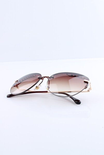 Max Polo Brown Uv400 Women's Sunglasses - 1Mp6514R002
