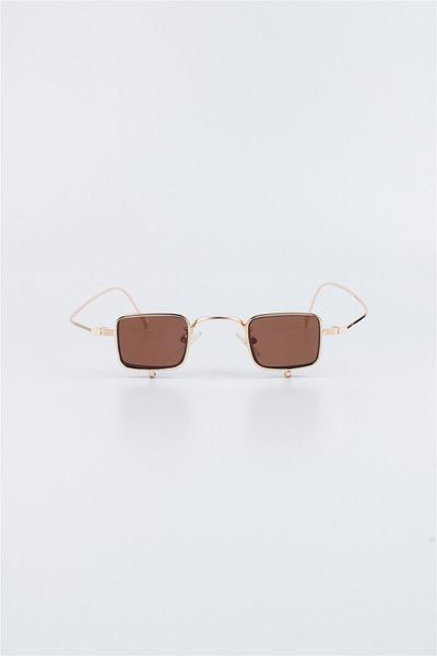 Max Polo Unisex Brown UV 400 Protection Sunglasses - 23MPGP1336R06