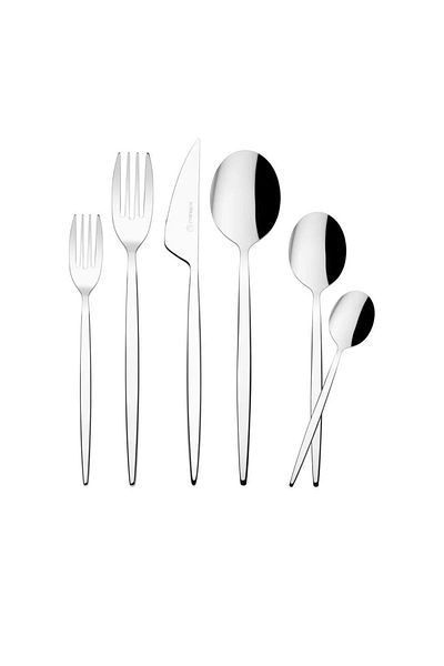 KORKMAZ A2065 Milena Fork Spoon Knife Set 72 Pieces