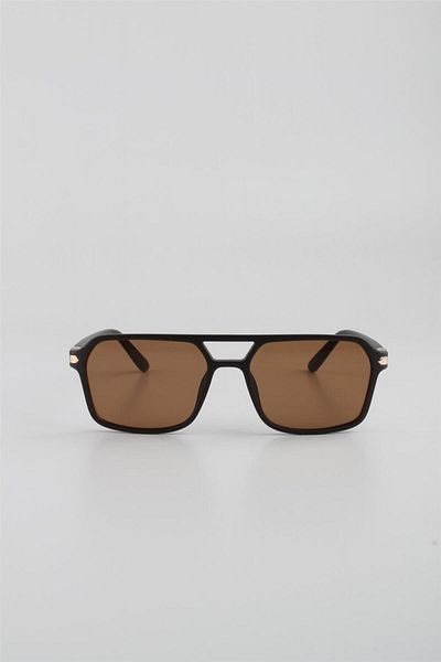 La Viva Brown Matte Uv400 Filter Men's Sunglasses G24Lv2077R03