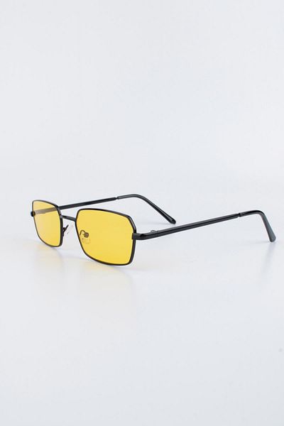 Silvio Monetti Unisex Yellow UV 400 Protected Sunglasses 23sm58037r05