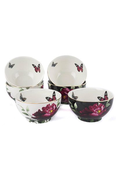 Mikasa Moor Bianco 6-Piece Bowl 13X7Cm