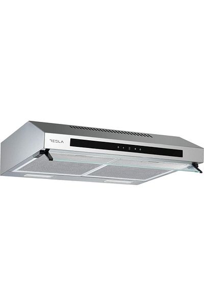 TESLA Hota traditionala Tesla DB601AXB, 350 m3/h, Doua motoare 2x60 W, LED 2x2W, 3 trepte, Control touch