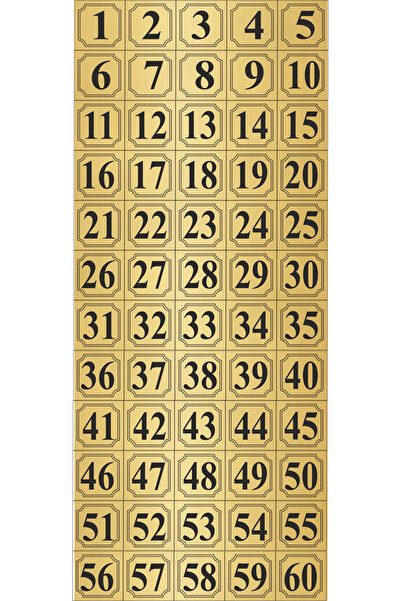 sıradışıhediyem Metalna vrata stola ormarića 3.5x3.5cm slike, 60 komada