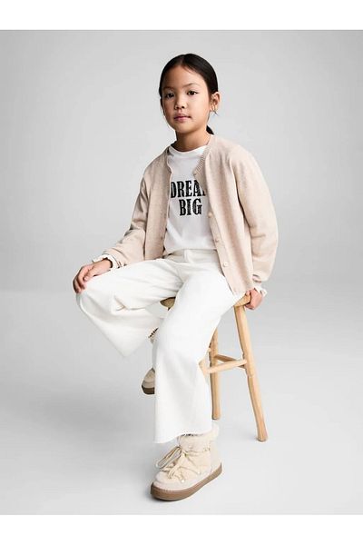 ASL GOLF CLUB Girl Child Children's 23 April Children's Day Straight Fit Straight Leg Basic Straight Jean Trousers