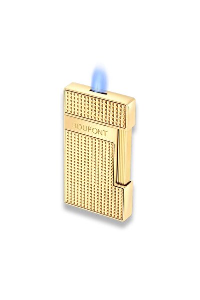 S.T. Dupont Slimmy Puro Çakmak Diamon Head Gold 28119