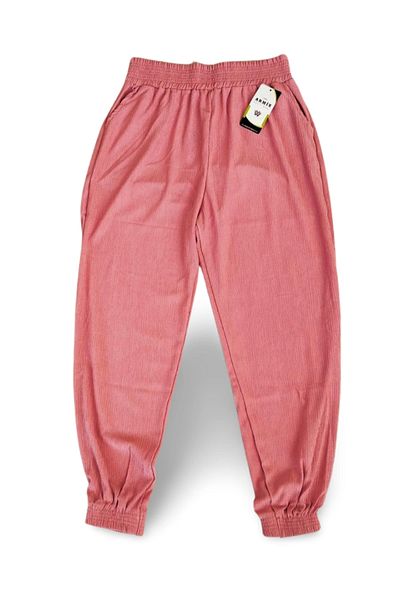 STOREMAX Large Size Elastic Waist Leg Leggings - Burümcek Fabric R13