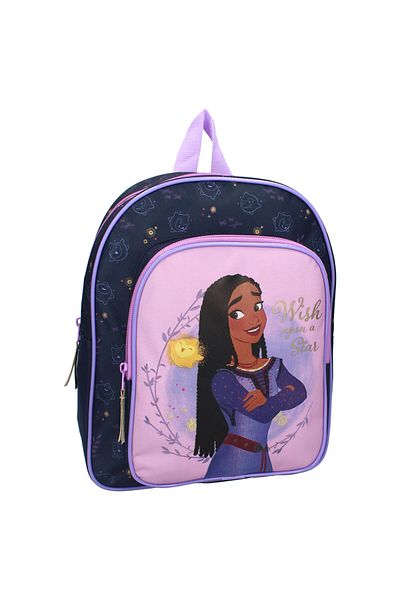 Disney Schoolbag with two compartments, multicolor, 30x25x11 cm, Wish Shining Star Disney