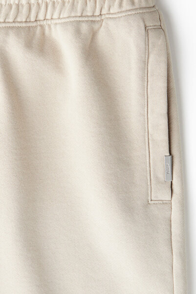 H&M Pamuklu Sweatshirt Şort Relaxed Fit