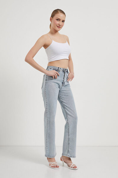 Arma Life Γυναικείο λουράκι με κορδόνια Summer Basic Λευκό στενό Crop Singlet