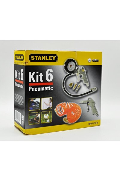 Stanley Kit 6 Havalı Kompresör Aksesuar Seti - 6 Parça