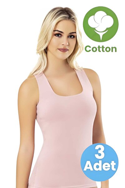 Tezzgelsin Жіночий трикотажний топ з широкими бретелями та квадратним вирізом