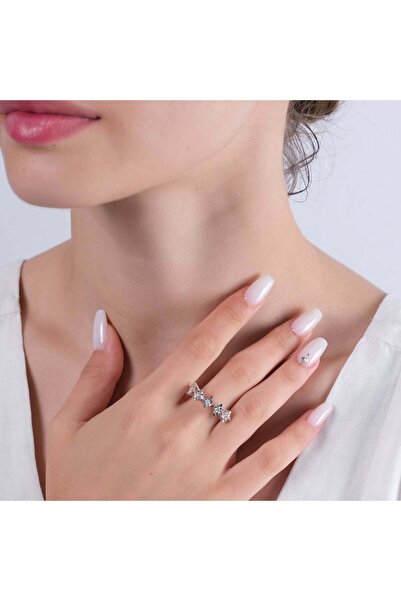 Lial Diamond 0.18 Karat Beştaş Pırlanta Yüzük, Gerçek Pırlanta, Sertifikalı Mücevher