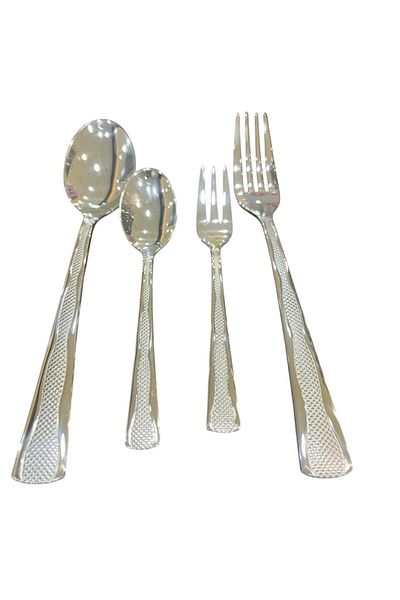 aljahwari CUTLERY SET 24PICES STAINESS STEEL